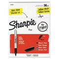 Sanford Sharpie, FINE TIP PERMANENT MARKER, ASSORTED COLORS, 36PK 1921559